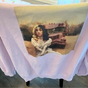 Melanie Martinez Pastel Pink Graphic Sweatshirt